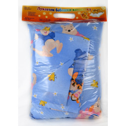 Бебешко спално бельо 100% ПАМУК Мечо Пух и Прасчо